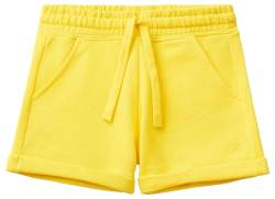 United Colors of Benetton Mädchen und Mädchen Bermuda 3j68c901c Shorts, Gelb 23d, M von United Colors of Benetton