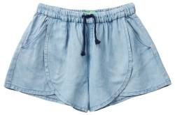 United Colors of Benetton Mädchen und Mädchen Kurze Schlauch 4ffkc902z Shorts, blau, 140 cm von United Colors of Benetton