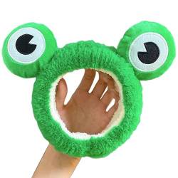 Bunte Frosch-Form Haarreifen für Teenager und Mädchen, Dopamin-Look, Haarhalter, Live-Übertragung, Cosplay, Kopfbedeckung für Teenager, Damen, Cosplay, Stirnbänder für Damen, Cosplay, Stirnband, von Uqezagpa