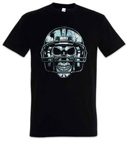 Urban Backwoods American Football Skull Herren T-Shirt Schwarz Größe 4XL von Urban Backwoods