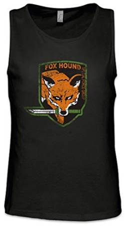 Urban Backwoods Foxhound Logo Herren Männer Tank Top Training Shirt Schwarz Größe 5XL von Urban Backwoods