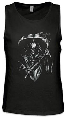 Urban Backwoods Grim Reaper III Herren Männer Tank Top Training Shirt Schwarz Größe 4XL von Urban Backwoods