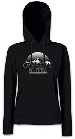 Urban Backwoods The Overlook Hotel I Damen Kapuzenpullover Hoodie Schwarz Größe 2XL von Urban Backwoods