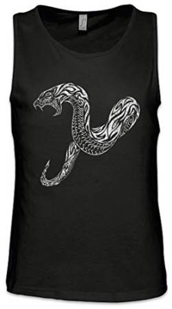 Urban Backwoods Tribal Snake Herren Männer Tank Top Training Shirt Schwarz Größe XL von Urban Backwoods