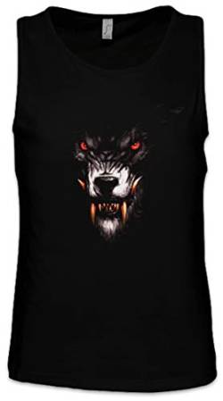 Urban Backwoods Werewolf Herren Männer Tank Top Training Shirt Schwarz Größe 3XL von Urban Backwoods