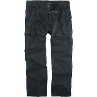 Urban Classics Cargohose - Straight Leg Cargo Pants - W30L30 bis W42L34 - für Männer - Größe W32L32 - schwarz von Urban Classics