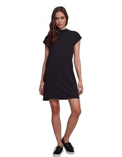 Urban Classics Damen Ladies Turtel Extended Shoulder Dress Kleid, Schwarz, S EU von Urban Classics