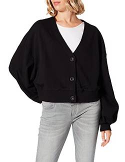 Urban Classics Damen Ladies Organic Oversized Short Terry Cardigan Strickjacke, 3XL von Urban Classics