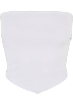 Urban Classics Damen TB6872-Ladies Knotted Bandeau Top Unterhemd, White, S von Urban Classics