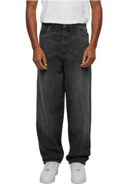 Urban Classics Herren Tb6398-heavy Ounce Baggy Fit Jeans Hose, Black Washed, 32 EU von Urban Classics