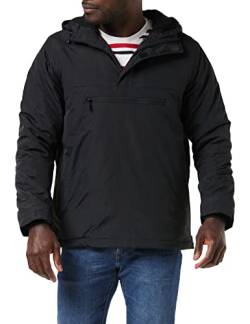 Urban Classics Herren Padded Pull Over Jacket, Schwarz (black), X-Large von Urban Classics