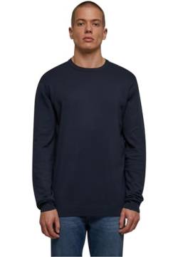 Urban Classics Herren TB6361-Knitted Crewneck Sweater Sweatshirt, Navy, L von Urban Classics