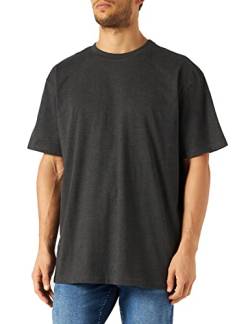 Urban Classics Herren T-Shirt Heavy Oversized Tee, Oversized T-Shirt für Männer, Baumwolle, Rundhals, charcoal, S von Urban Classics