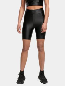 Urban Classics Ladies Highwaist Shiny Metallic Cycle Short von Urban Classics