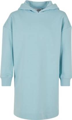 Urban Classics Mädchen UCK4094-Girls Oversized Terry Hoody Dress Kapuzenpullover, Oceanblue, 158/164 von Urban Classics