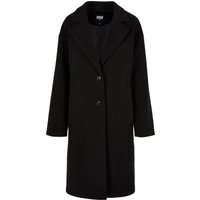 Urban Classics Mantel - Ladies Oversized Long Coat - XS bis 3XL - für Damen - Größe XL - schwarz von Urban Classics