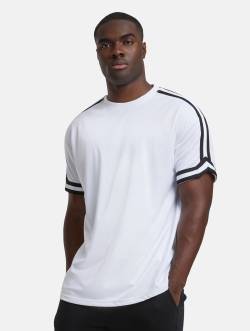 Urban Classics Oversized Stripes Mesh T-Shirt von Urban Classics