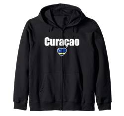 Curaçao Flagge Kapuzenjacke von Urlaub Curacao Liebe Curaçao Geschenke