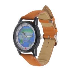 VALICLUD Anschauen watches uhrenwender Flugzeug-Sekundenzeiger ساعة يد Komfortable Uhr PU-Banduhr männlich kleinkind armband Kinderarmbänder Retro-Armbanduhr digitale Armbanduhr Linse Brown von VALICLUD