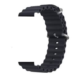 VELORE Silikon Band Für Huawei Uhr GT5 46mm 41mm Soft Loop Armband Für Huawei GT 5 Pro GT4 GT3 GT2 Sport Strap Männer Frauen Uhrenarmbänder(Midnight,For GT3 Pro 42mm) von VELORE