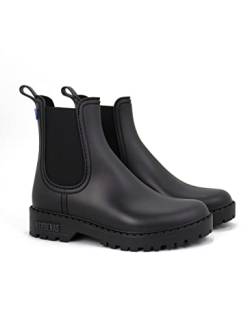 VERBENAS Rain Boots Gaudi Mate Negro-Negro - Größe: 39 von VERBENAS