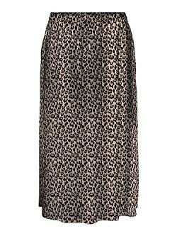 VERO MODA CURVE Damen Vmeasy Skirt R1 WVN Ga Cur Maxirock, Irish Cream/AOP:dina, 50 Große Größen EU von VERO MODA CURVE