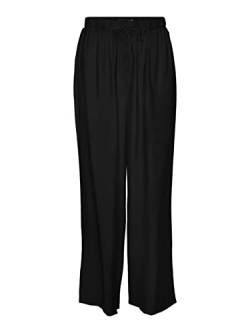 Vero Moda Women's VMSERENITY ANEA HW Pants WVN Hose, Black, M von VERO MODA