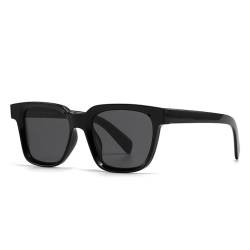 VFDHN Quadratische Sonnenbrille für Damen, UV400, für Herren, Retro-Punk-Sonnenbrille, 1, Einheitsgröße von VFDHN