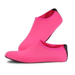 Wasserschuhe für Damen Herren u. Kinder | Größen von 22 bis 45 | Quick-Dry Schnelltrockend Schwimmschuhe | SEASOLES (Rosa, EU Schuhgrößensystem, Jugendliche, Damen, Numerisch (von/bis), M, 34, 37) von VIGOEXPRESS