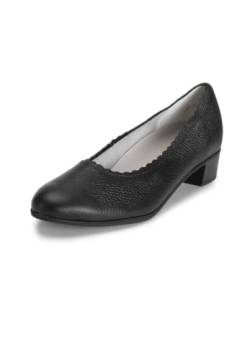 VITAFORM Pumps Weite K - Pumps Damen Elegant - Weiches Hirsch-Leder aus Italien - Absatzschuhe Damen schwarz 39 von VITAFORM