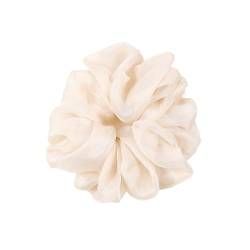 Haargummi aus Organza for Damen, elastisches Haarband, mehrfarbig, Haarbänder, Stirnband, Pferdeschwanzhalter, Haar-Accessoires for Mädchen(Khaki) von VIVAZYTGH