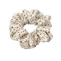 Print Scrunchies Damen Elastische Haarbänder, Mädchen Haarseil Gummiring Binden Stirnband Pferdeschwanzhalter Haarschmuck(22) von VIVAZYTGH