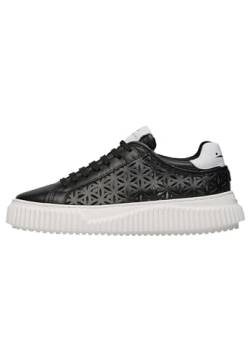 VOILE BLANCHE HERIKA PERFORATED-Sneakers aus Leder, schwarz 39 von VOILE BLANCHE