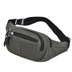 Brustgurt for Männer Frauen Taille Tasche männlich weiblich Fanny Pack Beutel Murse Geldbörse Nierenreihe Bumbag Bauchtasche Herren(Green B) von VONCYKI