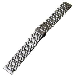 VRKRTVBLB 16 mm 18 mm 19 mm 20 mm 21 mm 22 mm 23 mm Edelstahl-Uhrenarmband for traditionelle Unisex-Uhren(20mm) von VRKRTVBLB