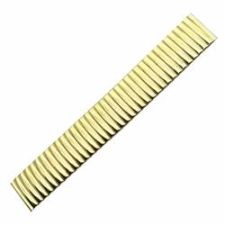 VRKRTVBLB Elastisches Uhrenarmband aus Edelstahl, 12 mm, 14 mm, 16 mm, 18 mm, 20 mm, universelles Uhrenarmband for Herren und Damen(Gold,12mm) von VRKRTVBLB