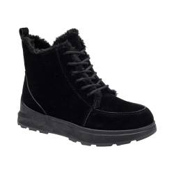 VaiKanhai Damen Winterstiefel Gefüttert Wasserdicht,Stiefel Damen Wildleder Optik Winterstiefel Kurzschaft Schneestiefel Fleece Schneeboots warme Winter Stiefeletten Freizeit Klassische von VaiKanhai