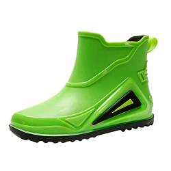 VaiKanhai Outdoor Mode Offroad Bergsteigen Leichte rutschfeste Regenstiefel Gummischuhe 35 Mädchen (Green, 39) von VaiKanhai