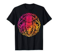 Wikinger nordische Mythologie Odin Runen Nordic T-Shirt von Valhalla Nordic Mythology Viking Rune Tees