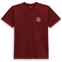 VANS HOLDER ST CLASSIC T-Shirt 2023 syrah/white/old gold - S von Vans