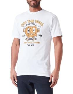 Vans Herren Twister Dough Tee T-Shirt, Weiß, S von Vans