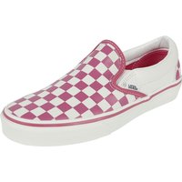 Vans Sneaker - Classic Slip-On Checkerboard - EU37 bis EU41 - für Damen - Größe EU38 - pink von Vans