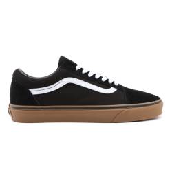 Vans für Herren. VN0001R1GI61 Turnschuhe Old Skool schwarz (39), Stoff, Wohnung, Schnürsenkel, Lässig von Vans