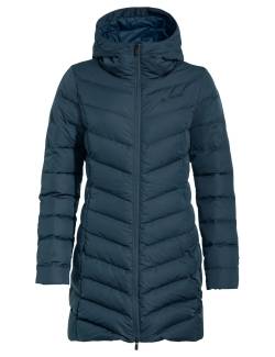 Vaude Womens Annecy Down Coat, Dark Sea, 44 von Vaude