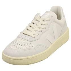 Veja V 90 Leather Womens Leather Trainers (Hellgrau, EU 41) von Veja