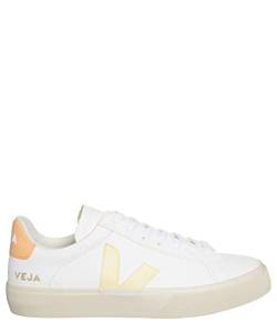 Veja Damen Sneaker Low Campo Chromefree Leather Weiss 41 von Veja