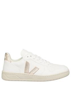 Veja Damen v-10 Sneaker extra White - Platine 36 EU von Veja