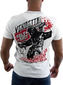 Vendetta Inc. Shirt Ive Support weiß 1185 Männer T-Shirt Sport,Freizeit (XXL) von Vendetta Inc.