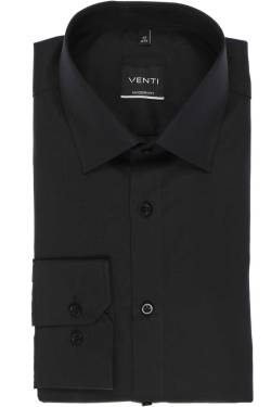 Venti Modern Fit Hemd super langer Arm schwarz von Venti