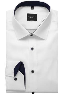 Venti Modern Fit Hemd super langer Arm weiss von Venti